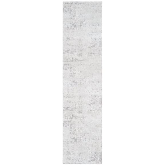 SAFAVIEH Princeton Barry Distressed Runner Rug, Beige/Grey, 2' x 7'