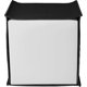 thumbnail image 5 of Tissue Box Cover, [Delicate] Modern PU Leather Square Tissue Box Holder - Bathroom Dresser, Bedside Table, Desk and Car Decorative Holder (Black), 5 of 5
