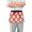 Baseball on Red, variant on Cartoon Owl Flying in Night Server Apron with 3 Pockets Waterproof Waitress Waist Short Apron for Man Woman 12 Inches