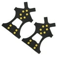 thumbnail image 4 of 10 Studs Crampons Winter Climbing Shoes Cover, Durable Strong Antideslizante Shoe Cover Para Hombres Para Montañismo Esquí Para Mujeres Para Pesca En Hielo ANGGREK Otros Deportes, 4 of 8