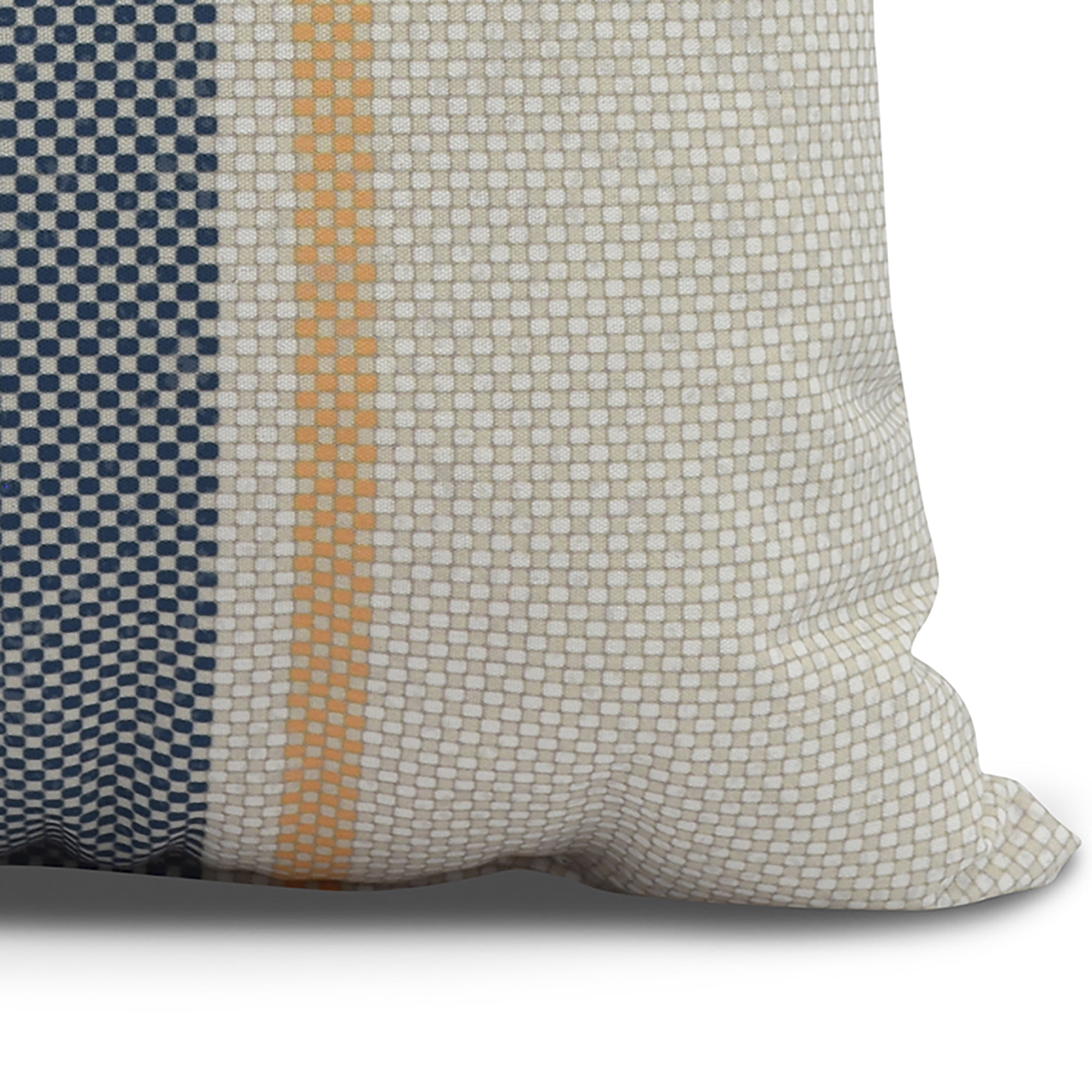 Simply Daisy, 16 x 16inch,Grain Sack Decorative Pillow,Yellow
