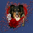 thumbnail image 2 of CafePress - Valentines Key To My Heart Sheltie Maternity D - Maternity Dark T-Shirt, 2 of 3