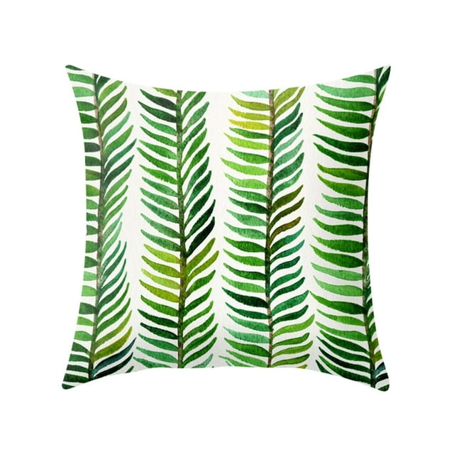 Housse de Coussin Carrée Décorative Moderne pour Sofa, Lit et Voiture 18 X 18 Pouces