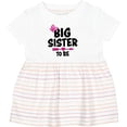 thumbnail image 3 of Inktastic Big Sister to Be with Bow and Arrow Girls Baby Dress, 3 of 5