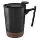 thumbnail image 4 of Paquete con 10 piezas de Taza doble pared acero/corcho con tapa 300 ml gris 8.5 x 12, 4 of 6