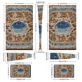 thumbnail image 3 of Skin Sticker for PS5 Slim Standard PS5 Pro Disc Digital Edition Console and Controllers Decals for Playstation 5 (Mediterranean Style Mosaic Around,PS5 Pro Disc Edition), 3 of 5