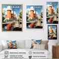 thumbnail image 4 of Designart "Powerful Energies Power Plants painting IV" Cityscapes Canvas Art Print, 4 of 5