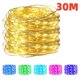 thumbnail image 2 of Guirnalda de luces LED con USB, luces de hadas impermeables de alambre plateado de cobre para decoración de fiestas, bodas y Navidad, 10/20/30M, 2 of 4