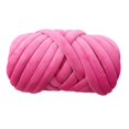 thumbnail image 3 of Hilo grueso para crochet, hilo gigante, ligero, duradero, diámetro de 1,97 pulgadas, hilo jumbo Rosa Rosa, 3 of 9