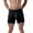 Black, variant on HVOBTTY Mens Fashion Loose Underpants, Everyday Comfortable Briefs for Men, Men's Casual Solid Color Sports Lightweight Breathable Loose Long Length Underpants White, XL