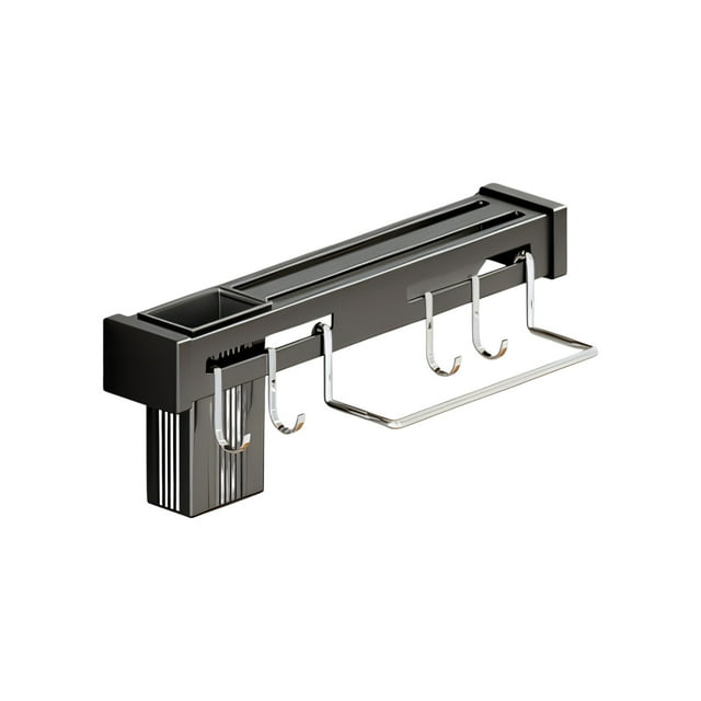 Stainless Steel Tool Stand Multifunctional Storage Rack For Household Kitchen Punching Free Wall Hanging Cutter Kitchen Rack
