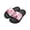 Axolotl with Strawberry & Cherry Blossom, variant on POLERO EVA Material Kids Slide Sandals for Beach Comfortable Soft Softball