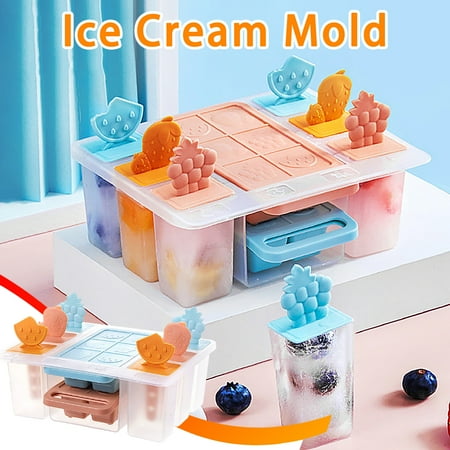 

Savings Clearance! Paiwinds 1PC Home-made Popsicle Mold Silicone Ice Cream Ice Cream Popsicle Mold