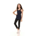 thumbnail image 6 of Pink Angel Girls' 6-Pack Ribbed Tank Tops – Sleeveless Undershirts & Everyday Layering Tees, 6 of 12