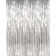 thumbnail image 1 of 3.2 ft x 9.8 ft Metallic Tinsel Foil Fringe Curtains for Party Photo Backdrop Wedding Decor (Silver,3 pcs), 1 of 4