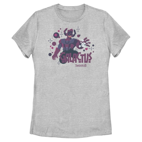 Womens The Fantastic Four: First Steps Galactus Retro World T Shirt