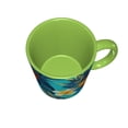 thumbnail image 5 of Pineapple Flowers Summer Coffee Mug Fun Custom Ceramic Mugs 11oz Green, 5 of 5