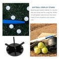 thumbnail image 3 of OULII 2Pcs Display Rack Baseball Acrylic Baseball Holder for Indoor Use, 3 of 8