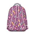 thumbnail image 3 of Beautiful Paisley Pattern Backpack – Perfect Paisley Gift for College, Spacious School Bag with Hidden Pocket, Lightweight Laptop Backpack for Commuting, 3 of 6