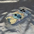 thumbnail image 3 of Disney 3D Plush Stitch with Hat Couple Phone case for Iphone 14 13 12 11 Pro Max Plus Cute Cartoon Anime Back Cover, Kids Gifts, 3 of 5