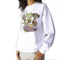 thumbnail image 1 of Eighties Power Girls Powerpuff Women's Sweatshirt, 1 of 3