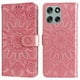 thumbnail image 1 of Funda tipo cartera GANGXUN para Motorola Moto G56 , diseño girasol, cuero PU, soporte, cierre magnético, tarjetero, 1 of 5
