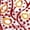 RED, LEAVES, variant on HAPPY BAY Women's Summer Batik Caftan Maxi Night Loungewear Dashiki House Dress V Neck Kaftan Sleepwear for Women Nightgown Plus Size 3X-4X Red, Leaves