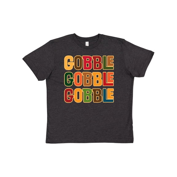 Inktastic Thanksgiving Funny Gobble Youth T-Shirt