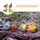 thumbnail image 2 of 4 piezas decorativas de pájaros de resina, figuras de pájaros en miniatura, figuras decorativas de pájaros, micro paisajismo, figuras de pájaros de resina, mini decoraciones de pájaros, 2 of 6