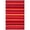 Red, variant on SAFAVIEH Striped Kilim Colbert Striped Runner Rug, Blue/Rust, 2'3" x 9'