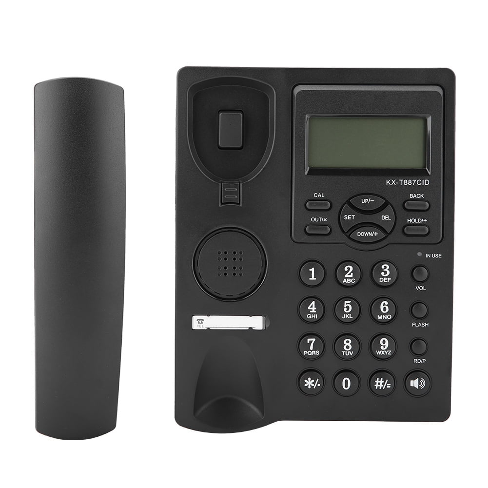Herwey LCD Display Hands Free Corded Phone with Speakerphone 3group