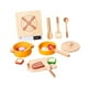 thumbnail image 5 of Juego de cocina de madera, juego de cocina, cubiertos, ollas y sartenes educativos, accesorios divertidos para fiestas en interiores., 5 of 9