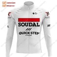 thumbnail image 5 of Bélgica Soudal Quick Step Team 2023 Chaleco cortavientos para hombre, chaqueta de ciclismo, maillot de ciclismo a prueba de viento, manga larga, maillot de ciclismo de montaña, 5 of 5