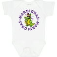 thumbnail image 3 of Inktastic Mardi Gras Party Alligator Boys or Girls Baby Bodysuit, 3 of 5