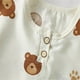 thumbnail image 5 of Odeerbi 6M-13Y Niños Niñas Verano Algodón Pijamas Manga Larga Tops Pantalones Conjunto Suave Imprimir Sleepwear Ligero Transpirable Pijama Set, 5 of 8