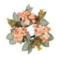 thumbnail image 2 of 仿真绿植渐变绣球花尤加利烛台 家庭聚餐婚礼餐桌蜡烛环装饰 渐变绣球尤加利烛台, 2 of 8