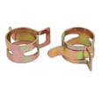 thumbnail image 2 of 20 Pcs 14mm Spring Band Type Action Fuel Hose Pipe Air Clamp Bronze Tone, 2 of 3