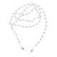 thumbnail image 2 of Cadena para gafas de lectura, collar, soporte para gafas, cadena para gafas con cuentas multiusos Blanco, 2 of 9