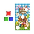 thumbnail image 4 of Pancarta de fondo para juegos de lanzamiento de Pascua para niños y adultos, divertidos regalos de Pascua, juguetes exteriores, pancarta de juego de, 4 of 9