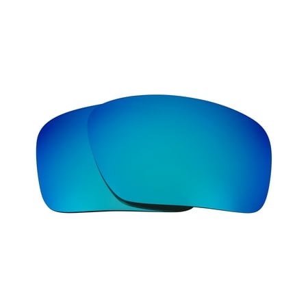 Replacement Lenses Compatible with OAKLEY Triggerman Polarized Ice Blue Mirror
