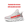 thumbnail image 1 of Zapatillas turcas planas para hombre y mujer, deportivas de alta calidad con cordones y malla, hechas a medida, color blanco, 1 of 6