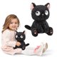 thumbnail image 2 of Figura Gato Juguete Feath Cat Dotic 30 Cm para Un Regalo Cumpleaños (a), 2 of 9