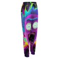 thumbnail image 5 of Rick And Morty Women's Jogger Track Pants Print Drawstring Lounge Sweatpants Casual Trousers for Yoga, Workout S, 5 of 7