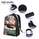 thumbnail image 5 of Balery Black Cat Pink Bathroom Mochila - Mochila Estilosa y Duradera para Laptop de 15 Pulgadas con Tela Oxford Impermeable, 5 of 8