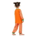 thumbnail image 4 of 2Pcs Women Men Kids Halloween Matching Family Pajamas Sets, SILVERCELL Parent-Child Holiday Striped Sleepwear Pjs, 4 of 8