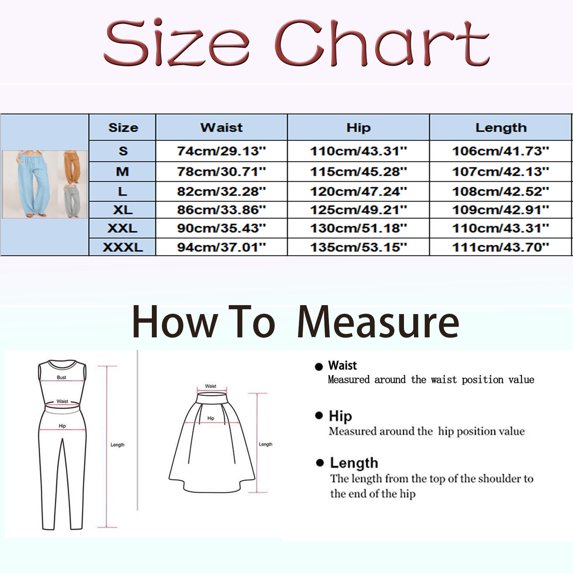 QGJZVUNL Cotton Baggy Pants for Women Casual Linen Elastic Solid Trousers with Pockets Wide Leg Sweatpants Size L