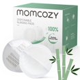 thumbnail image 1 of Almohadillas de lactancia desechables Momcozy de fibra de bambú, 80 unidades, 1 of 9