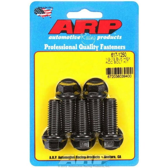 Arp Bolt Kit - 6pt. (5) 1/2-13 x 1.250