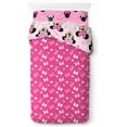 thumbnail image 3 of Disney Minnie Mouse Cœurs & Amour 100 % Coton Ensemble de Literie 3 Pcs, 3 of 7