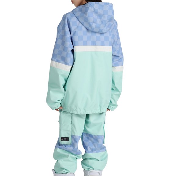 guisaled Snowsuit Women Two Pieces Waterproof Ski Suit Snowboarding Tops Pants Sets Insulated Winter Snow Suit Outdoor Sports Ski Outfits